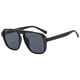 thumbnail image 1 of Gafas de sol Prolriy para mujer y hombre, polarizadas, de moda, clásicas, con montura redonda, color negro, 1 of 5