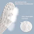 thumbnail image 2 of Women's Men's Arch Support Memory Foam Insole (7/7.5uk, Orange), Comfortable Massage Insole, Sports Shoes, Sneakers, Work Boots, Breathable Shock Abso, 2 of 5
