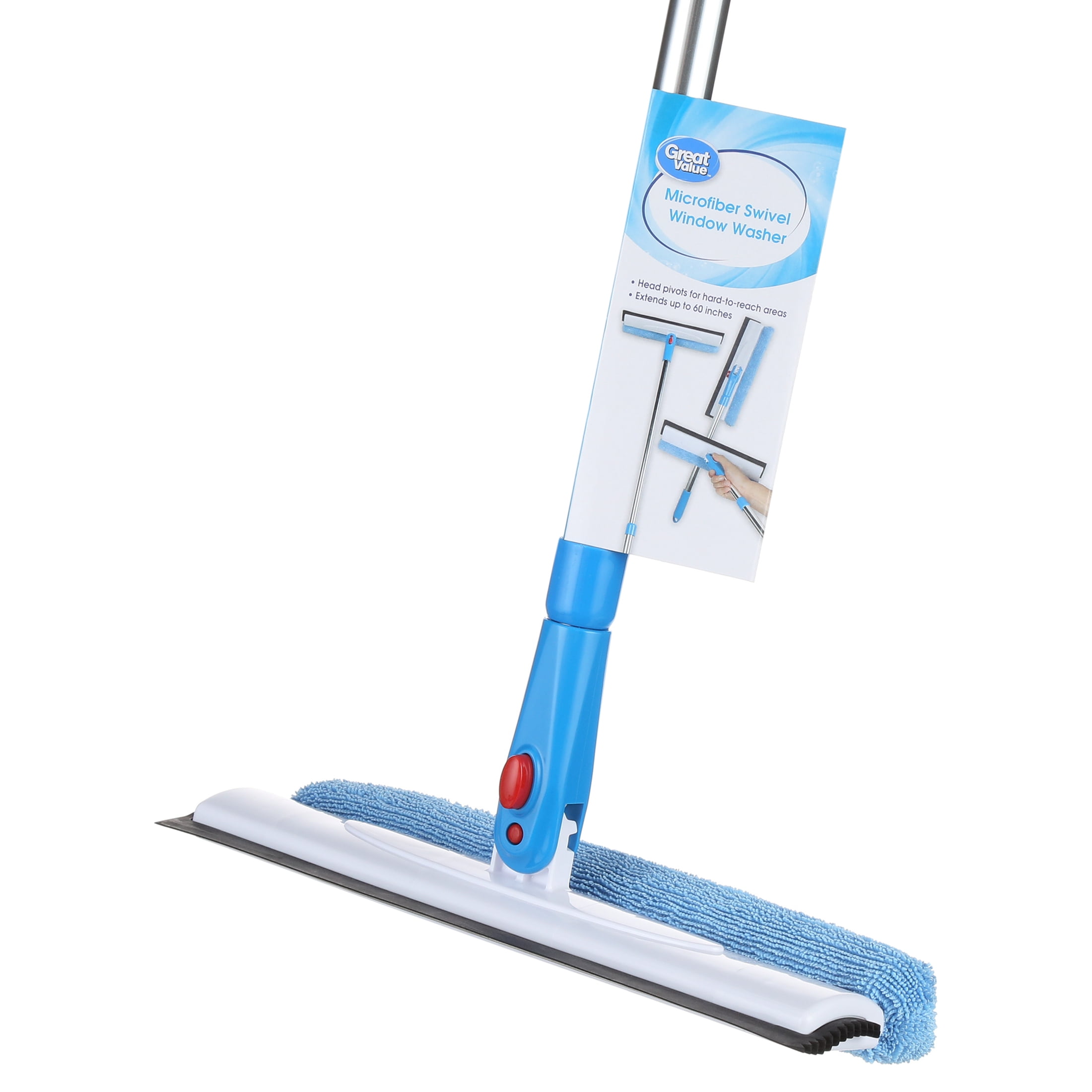Great Value Microfiber Swivel Window Washer
