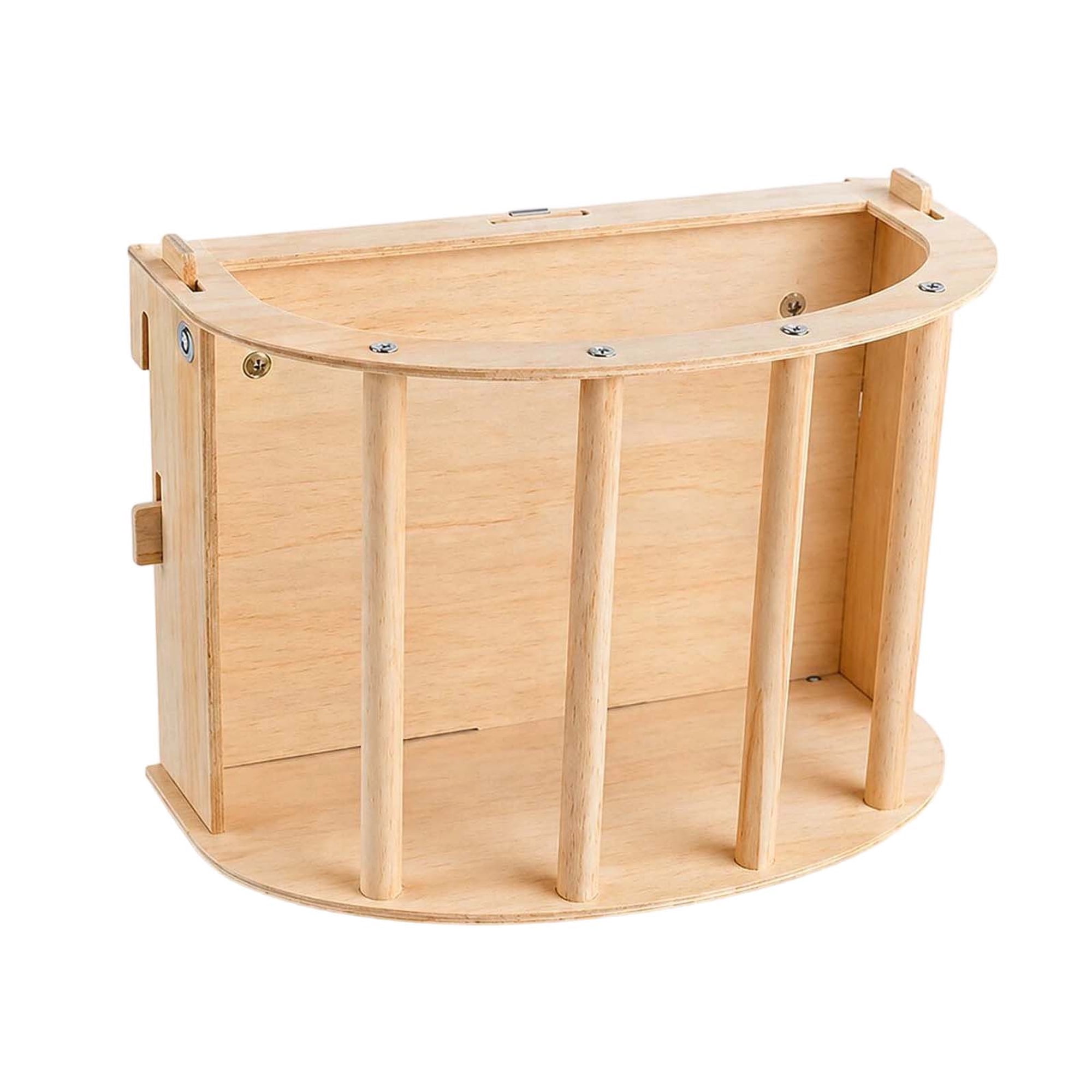 Pig Hay Feeder Wooden Rabbit Hay Feeder Big Volume Bunny Hay Holder Hanging Hay Rack With Instructions Pig Cages For And Ferret Rabbit Cage