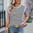 thumbnail image 4 of SHITINN Loose Top Must Haves for Women Tops for Women Summer Top Basic Tee Shirts Casual Tank Loose Fit 2025Fashion, 4 of 7