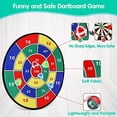 thumbnail image 6 of Kids Dart Board Game Set-29 inchs, Board Games with 16 Stick Balls, Summer Indoor Outdoor Toys Games for Kids Ages 4-8, Birthday Party Games Yard Toys for Kids Ages 3 4 5 6 7 8 9 10 11, 6 of 7