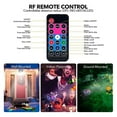 thumbnail image 2 of Halloween Projection Lamp  16 Double Barrel Water Pattern Card Projector  with Remote Control  Waterproof Outdoor / Indoor Projection Lamp for Halloween  Christmas and Birthday Party, 2 of 6