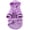 Purple, variant on Pet Bathrobe Dog Pajama Thickened Hooded Bathrobe Quick Drying and Super Absorbent Dog Bath Towel Soft Pet Nightwear for Puppy Small Dogs Cats