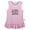 Pink Sleeveless Dresses, variant on My Parents Think They're In Charge They Are So Cute Funny Dresses For Baby, Newborn Babies Skirts, Infant Princess Dress, 0-24M Kids Graphic Clothes (Pink Sleeveless Dresses, 0-6 Months)