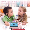 thumbnail image 4 of CáMara Digital, CáMara 4K para NiñOs para FotografíA, CáMara con Reproductor MP3 de 64 MP, Pantalla IPS de 2,8 Pulgadas, Enfoque AutomáTico (Rosa), 4 of 5