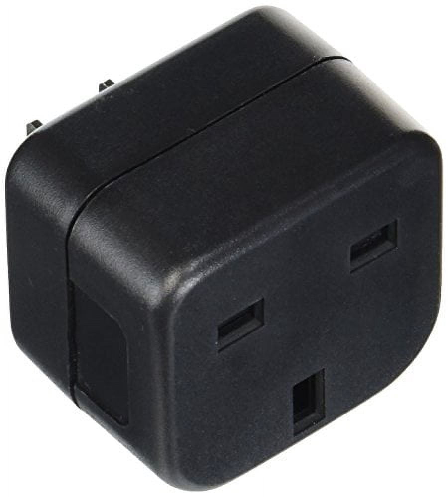 VCT QA-10ML-VVOZ Grounded UK to USA Travel Plug Adapter with Dual Voltage Compatibility