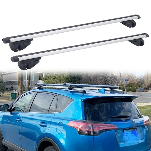 46" Car Top Roof Rack Cross Bar Luggage Cargo Carrier For Mazda CX-5