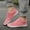 Pink, variant on Xysaqa Women Flats Shoes, Slip on Flats Shoes Spring New Lovers Casual Sports Men and Women Lace-Up Flying Woven Flat Walking Shoes Shoes for Women Dressy on Clearance