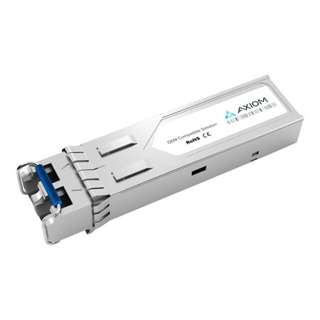 - Axiom - SFP (mini-GBIC) transceiver module (equivalent to: Alcatel-Lucent iSFP-100-BX-D) - 100Mb LAN - 100Base-BX-D - LC single-mode - up to 12.4 miles - 1550 (TX) / 1310 (RX) nm - for P/N: OS6855-14, OS6855-14D, OS6855-U24, OS6855-U24D, OS6855-U24DL