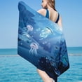 thumbnail image 2 of Yika Beach Blankets Beach Towel Microfiber Beach Towel Super Lightweight Colorful Bath Towel Sandproof Beach Blanket Multi-Purpose Towel For Travel Swimming Pool 30x60, 2 of 4