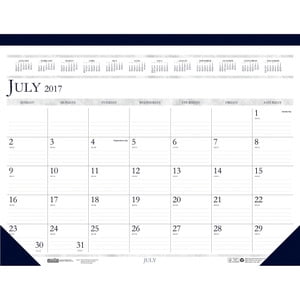 House of Doolittle Academic Desk Pad Calendar