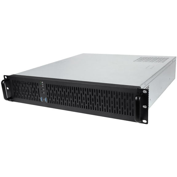 Rosewill 2U Server Chassis Rackmount Case, 4x 3.5" Bays, 2x 2.5" Devices, Micro-ATX Compatible, 2x 80mm PMW Fans, 2x USB 3.0 - RSV-Z2800U