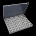 thumbnail image 1 of Storage Case Transparent Container Bead Rhinestone DIY Diamond Painting Drill Embroidery Crystal 56 Grid 5D Jewelry Box, 1 of 6