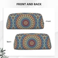thumbnail image 3 of Goofa Round Mandala Pattern Leather Pencil Case, Pencil Pouch, Pencil Bag, Pen Case, Pen Pouch, Pen Bag, Pencil Pouches, Pencil Bags,College Pencil Case, 3 of 7