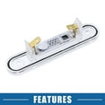thumbnail image 6 of 6000K White LED License Plate Light Assembly 1248200256 3528SMD for Mercedes-Benz C220 1994-1996 1 Pair, 6 of 6