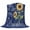 Blue, variant on You Are My Sunshine Blanket Soft Cozy Warm Throw Blanket for Couch, Plush Fuzzy Flannel Fleece Blankets for Sofa, Yellow Sunflowers Cute Bees Heart Blue Bed Blankets Gifts for Men, 50"x60"