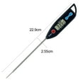 thumbnail image 2 of LCXmlly Towel Hook Waterproof Stainless Steel Meat Thermometer Quickmeasuring Probe Type (Food Grade), 2 of 6