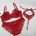 thumbnail image 3 of uublik Valentines Lingerie Set for Women Plus Size Bodysuit Lace Sexy Naughty Babydoll, 3 of 3