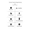 thumbnail image 5 of Matter WIFI Smart Switch US Touch Switch 2 Gang Smart Home Switch, 5 of 5