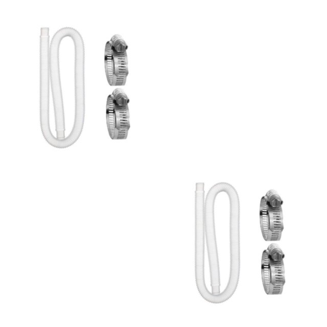 Naiovety Tubo de repuesto ligero para piscina, accesorio para piscina, tubos flexibles para piscina tipo 1 2Conjunto