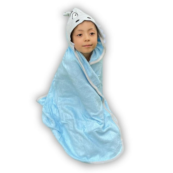 Toalla de Baño de Bambú para Bebés TIBURÓN