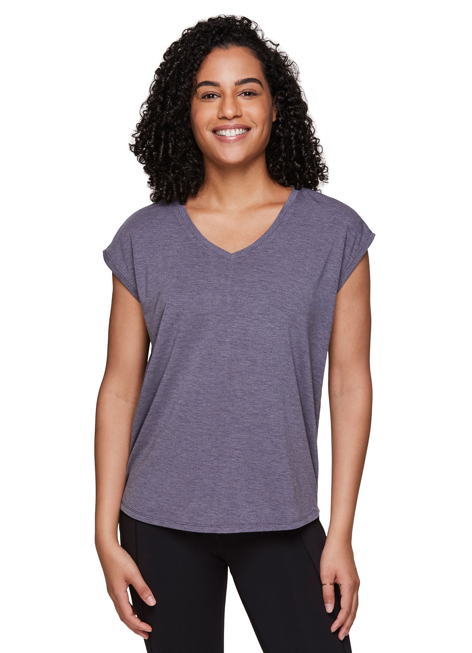 high low v neck