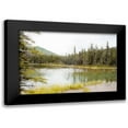 thumbnail image 1 of Murdock, Ramona 18x13 Black Modern Framed Museum Art Print Titled - Mountain Lakeshore No. 3, 1 of 5