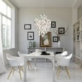 thumbnail image 2 of 7 Light Chandelier in Traditional and Transitional Style-25 inches Tall and 10.5 inches Wide-Antique Gold Finish Bailey Street Home 79-Bel-4636059, 2 of 2