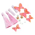 thumbnail image 1 of 1 Unidades De Estilo Chino Niños Clásico Mariposa Borla Cheongsam Tang Traje De Coser Accesorios Para El Cabello Materiales De Decoración Zulema Adorno de mariposa de tela, 1 of 8