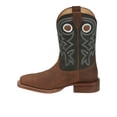 thumbnail image 3 of Justin Boots Mens  News Square Toe Pull On Cowboy  Mid Calf Boots, 3 of 5