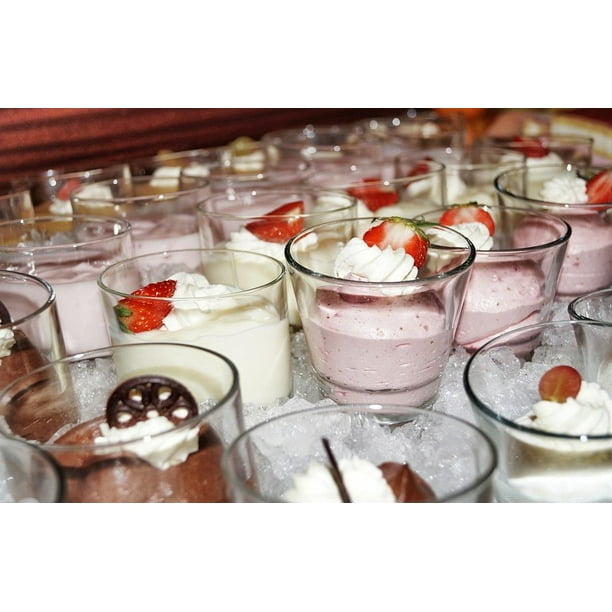 Framed Art For Your Wall Mousse Au Chocolat Sweet Food Eat Dessert