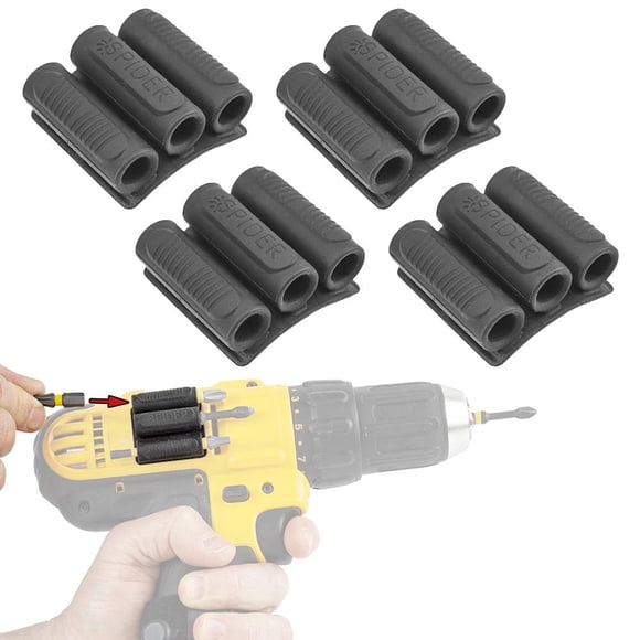 Funda para herramientas BitGripper v2 Spider con 4 adhesivos 3M de alta resistencia