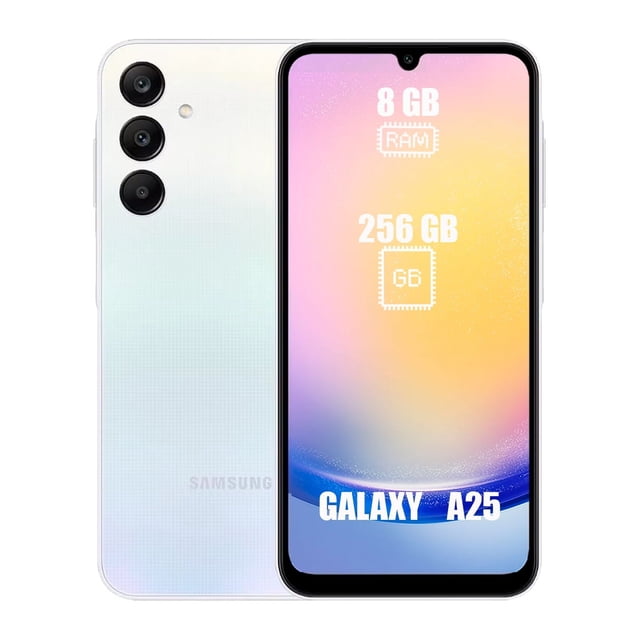 Smartphone Samsung Galaxy A25 5G Dual Sim 256GB Celeste 8GB Ram