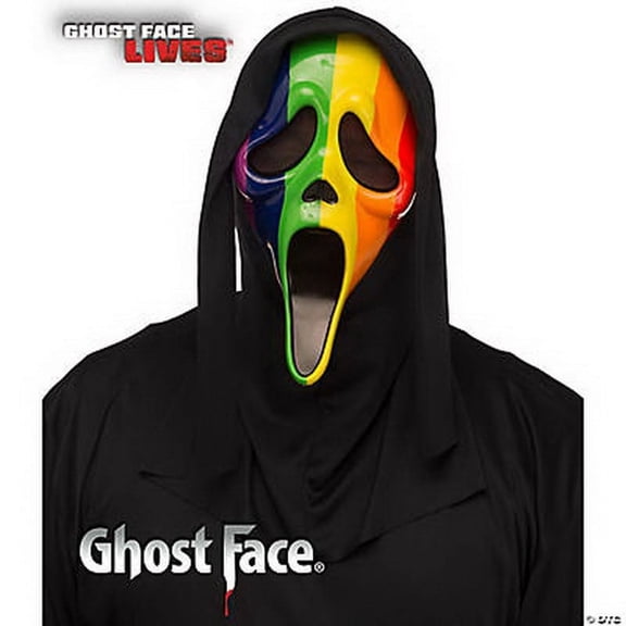 Fun World Officially Licensed Ghost Face Pride Adult Mask