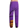 thumbnail image 4 of Satingcolo Halloween Men's Pajama Pants, Fun Pajama Bottoms for Men, Lightweight Comfy Pjs Bottoms Lounge with Drawstring, 4 of 6