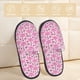 thumbnail image 2 of Fotbe Cool Flamingos Pantuflas Peludas para Mujer con Estampado, Zapatillas de Peluche, Zapatos de Invierno para Casa, Uso Interior y Exterior-Medium, 2 of 8
