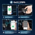 thumbnail image 4 of PEPWELL 9 Protocols OBD2 Car Code Reader - Bluetooth 5.4 Wireless, Clear DTCs/Live Data, Multi-Language, Exclusive iOS/Android APP, for 1996+ Vehicles (96% Compatibility), 4 of 13