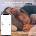 thumbnail image 4 of Smart Switch,On-off Timed Switch 1 Circuit Wall Wifi Switch 16a Diy Timed Switch Circuit Timed On-off / 1 2-way Compatible With Switch Circuit 16a On-off Switch 16a Voice Compatible 1 On-off, 4 of 6