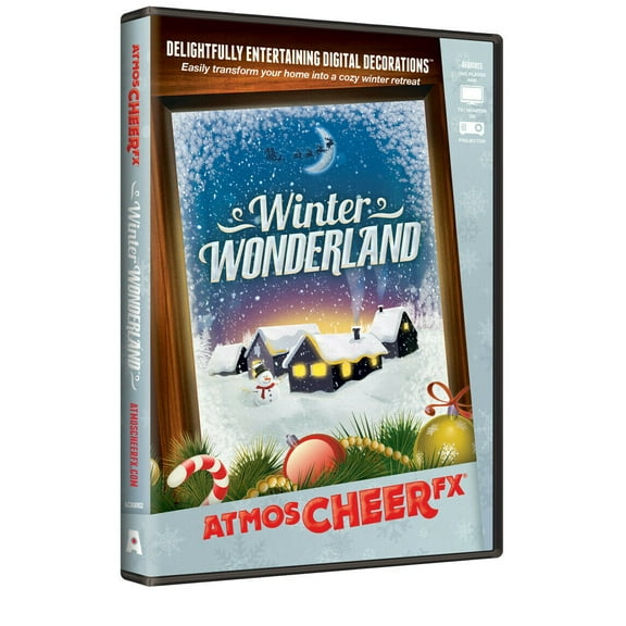 AtmosFX Christmas Digital Decoration DVD - Winter Wonderland