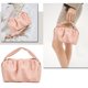 thumbnail image 4 of Bolso de mano con textura de PU para mujer, bolsa de cosméticos de color sólido, tendencia Joker, celebridad en línea, 4 of 5