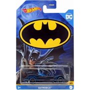 Hot Wheels Batman Batmobile Set of 4 Diecast Vehicles from Basic and Premium Basic Releases Bundle, Maroon