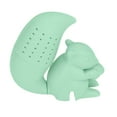 thumbnail image 4 of Squirrel Shape Tea Infuser, Elastic Squirrel Tea Strainer Dishwasher Washable Low Temperature Resistance  For Household Green, 4 of 8