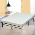 thumbnail image 3 of ViscoLogic Cadre de Lit Pliable en Métal, Cadre de Lit Plateforme, Base de Matelas, 14 Pouces de Hauteur, Outil Free Assembly, Espace de Rangement sous le Lit, Noir, 3 of 5