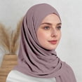 thumbnail image 2 of Daznico Scarf for Women, Elegant Chiffon Pearl Scarf Wrap Shawl for Summer Lightweight Versatile Headband Neckwear, 2 of 6