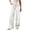 White, variant on Jeans Women's Casual Wide Leg Denim Pants Relaxed Fit Blue Black White Everyday Jeans with Comfort Rise Flowy Solid Full Length Black L