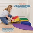 thumbnail image 4 of ECR4Kids SoftZone Junior Adventurer's Summit Ramp Climber, Foam Playset, Assorted, 4-Piece, 4 of 9