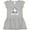 AC-Heather Grey, variant on Inktastic Big Sis Unicorn Sister Announcement Girls Toddler Dress