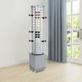 thumbnail image 2 of Sunglasses Display Stand with Storage Cabinet Floor-standing Eyeglass Holder, 2 of 17