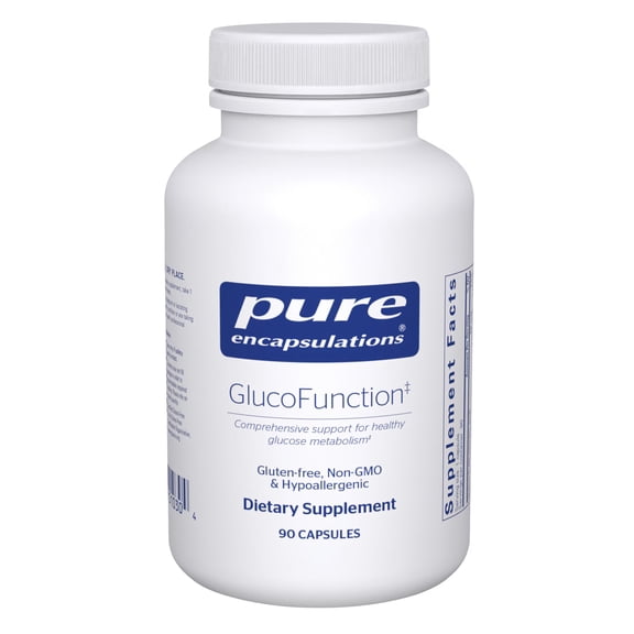Pure Encapsulations GlucoFunction | Comprehensive Support for Healthy Carbohydrate Metabolism | 90 Capsules